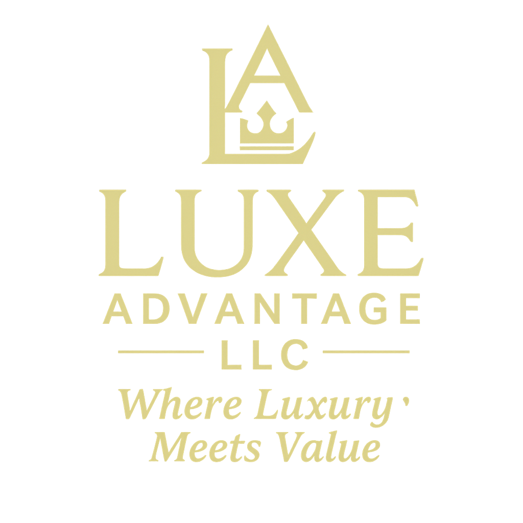 Luxe Advantage crown LA logo